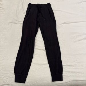 Black Lululemon joggers